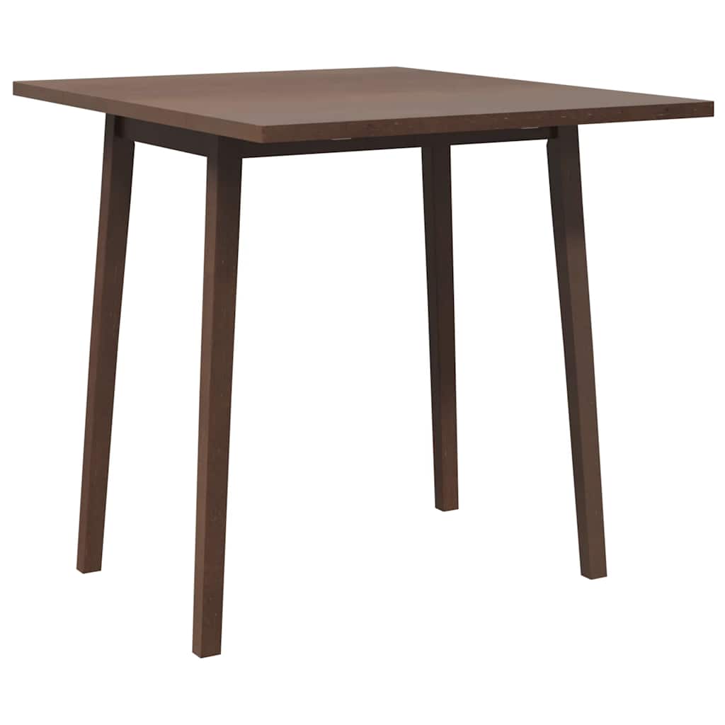 Eettafel bruin massief hout rubber is nu te koop bij PeponiXL, paradijselijk wonen!