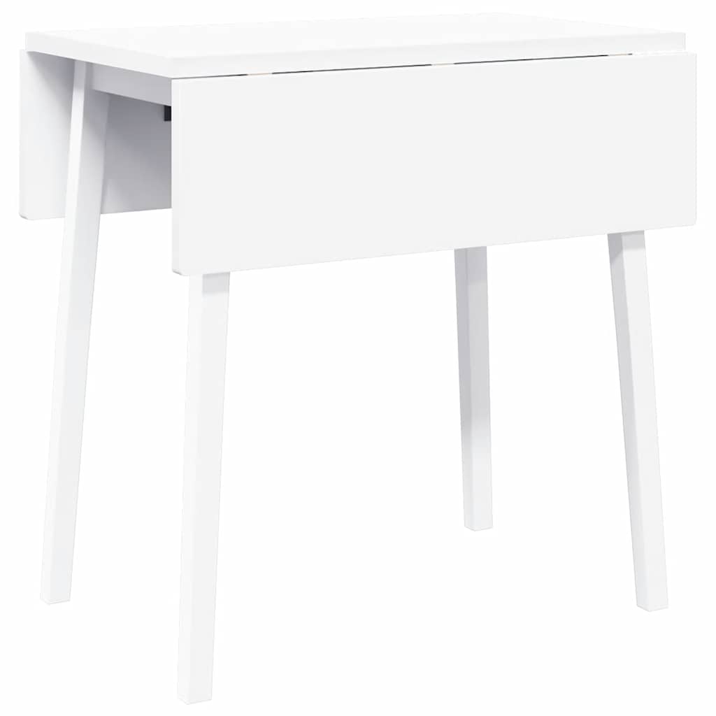 Eettafel massief hout wit rubber is nu te koop bij PeponiXL, paradijselijk wonen!