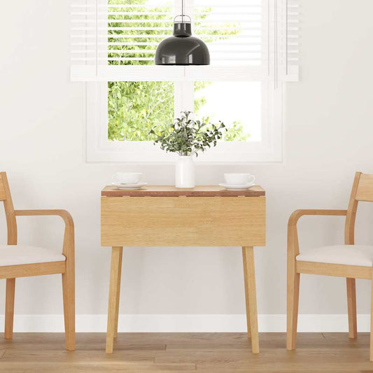 Eettafel massief hout naturel rubber is nu te koop bij PeponiXL, paradijselijk wonen!