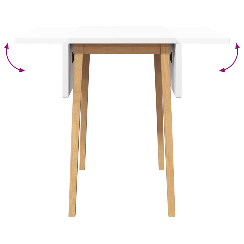 Eettafel massief hout naturel rubber is nu te koop bij PeponiXL, paradijselijk wonen!