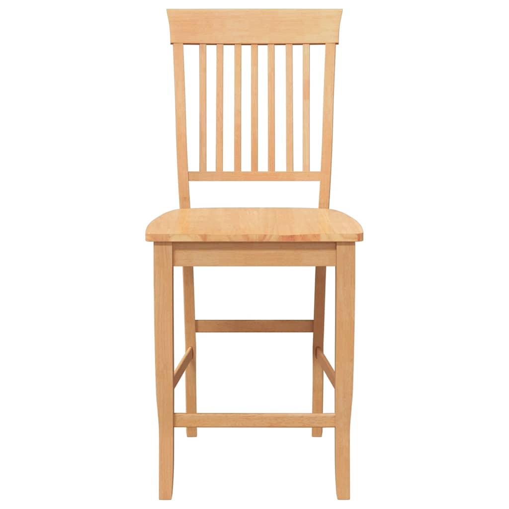 Barkrukken 2 stuks natuurlijk massief hout rubber is nu te koop bij PeponiXL, paradijselijk wonen!