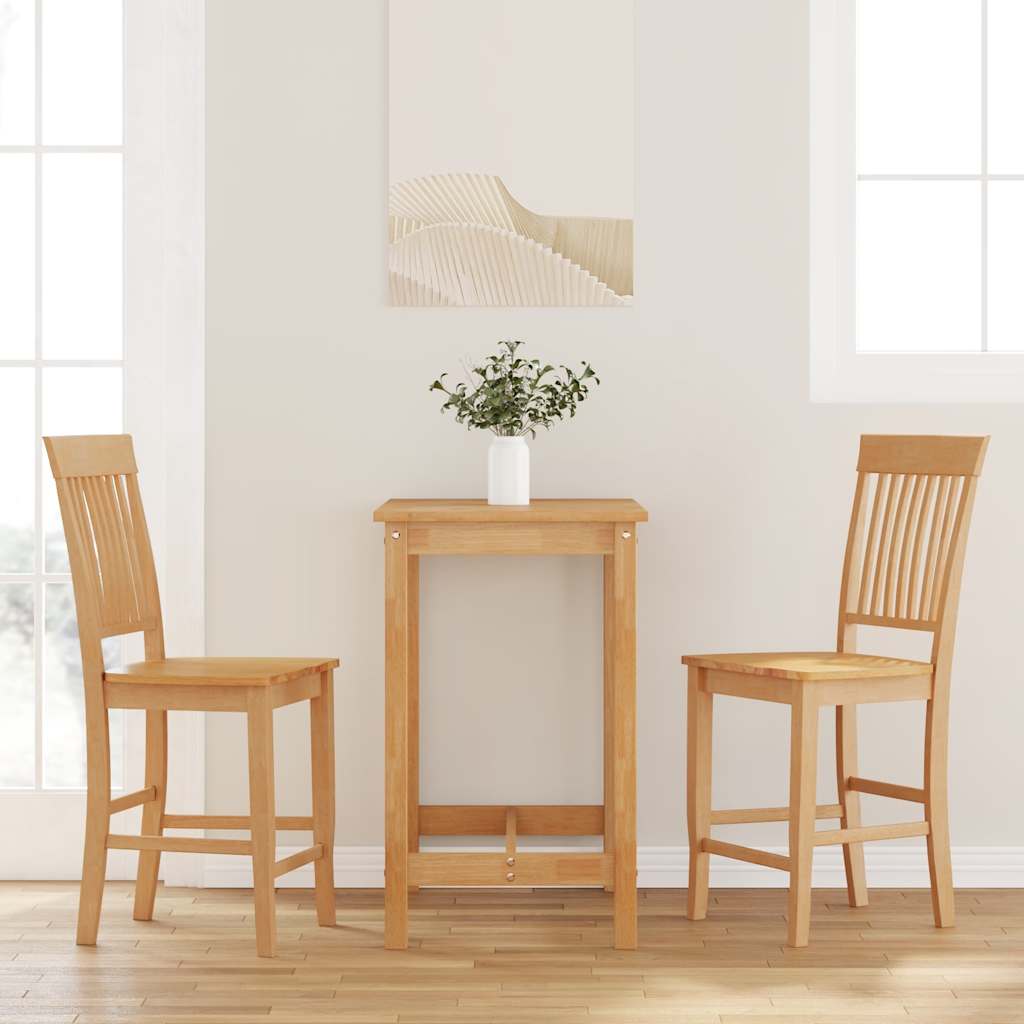 Barkrukken 2 stuks natuurlijk massief hout rubber is nu te koop bij PeponiXL, paradijselijk wonen!