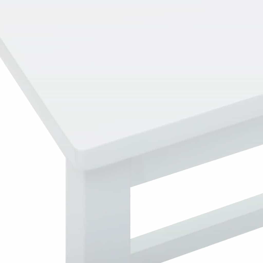 Barstoelen 2 st massief hout wit is nu te koop bij PeponiXL, paradijselijk wonen!