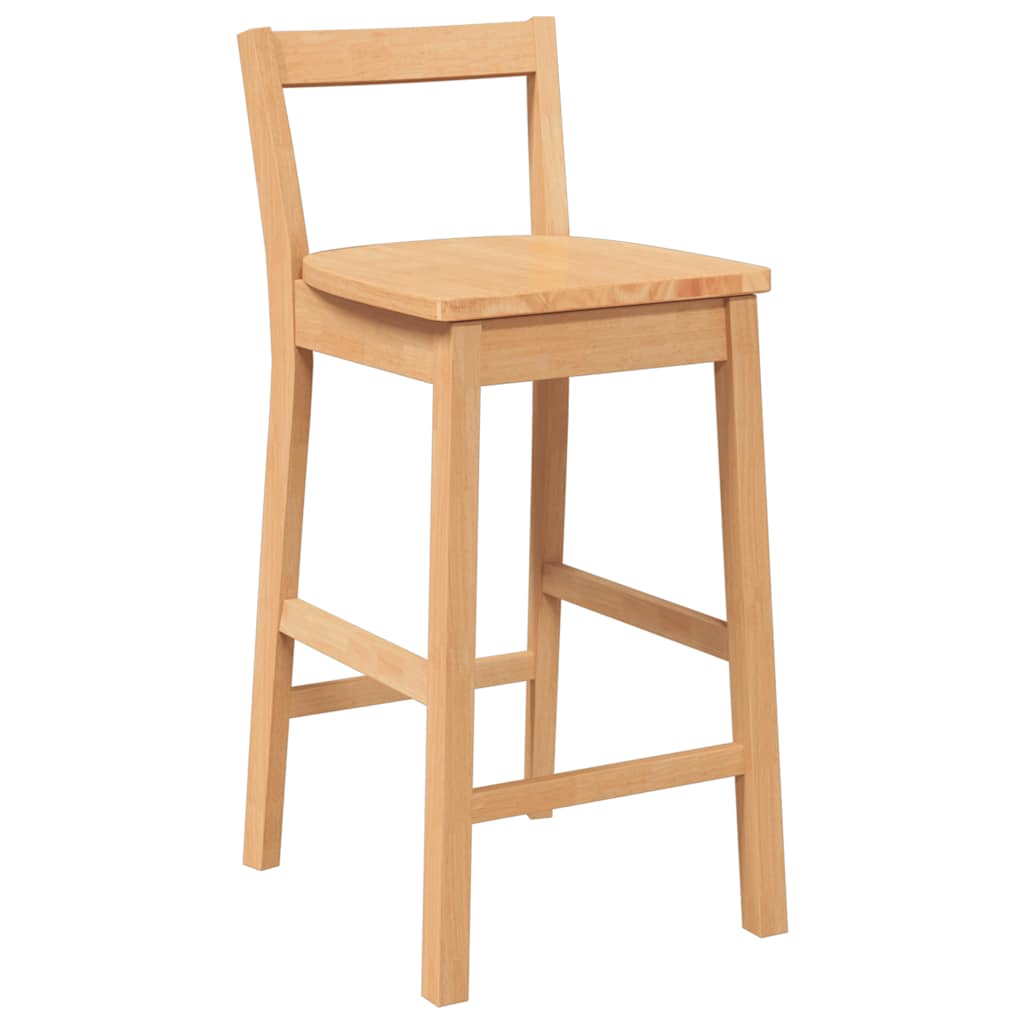 Barkrukken 2 stuks natuurlijk massief hout rubber is nu te koop bij PeponiXL, paradijselijk wonen!