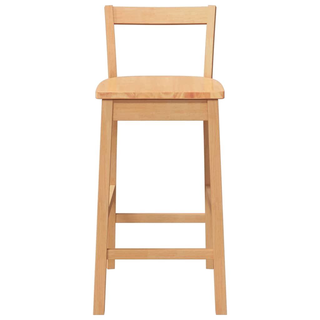 Barkrukken 2 stuks natuurlijk massief hout rubber is nu te koop bij PeponiXL, paradijselijk wonen!