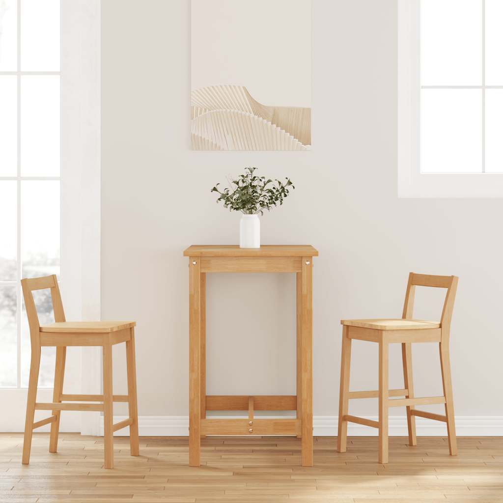 Barkrukken 2 stuks natuurlijk massief hout rubber is nu te koop bij PeponiXL, paradijselijk wonen!