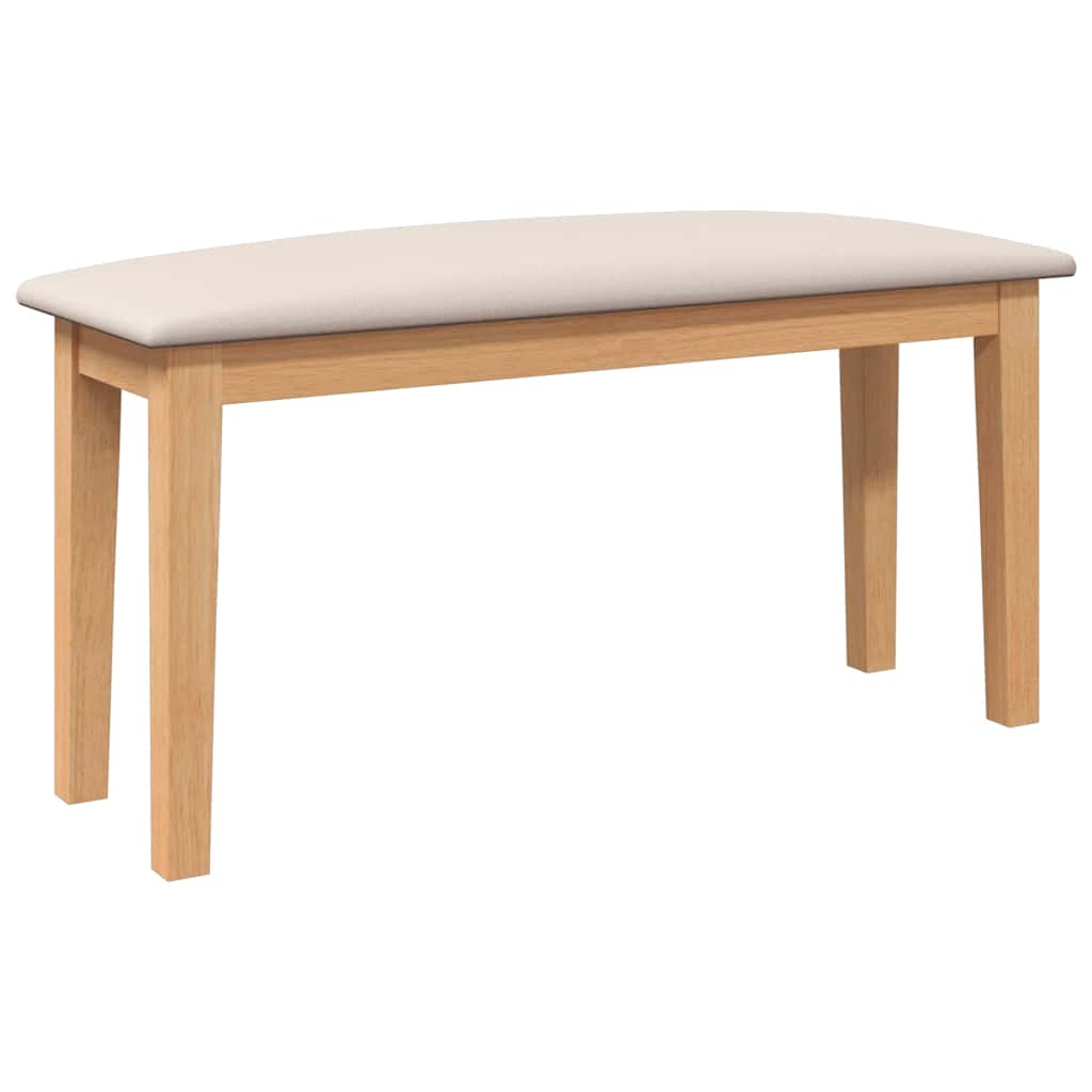 Bank 90 cm massief hout rubber is nu te koop bij PeponiXL, paradijselijk wonen!