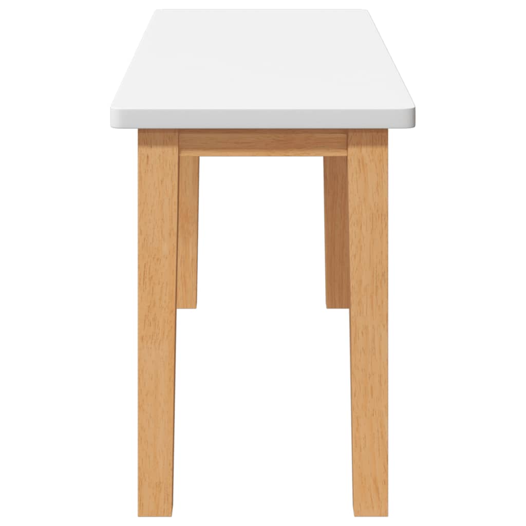 Bank 90 cm massief hout rubber is nu te koop bij PeponiXL, paradijselijk wonen!