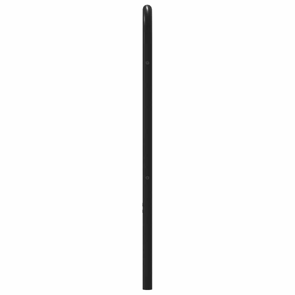 Vervangend hoofdbord 90 cm staal en bewerkt hout gerookt eikenkleurig is nu te koop bij PeponiXL, paradijselijk wonen!