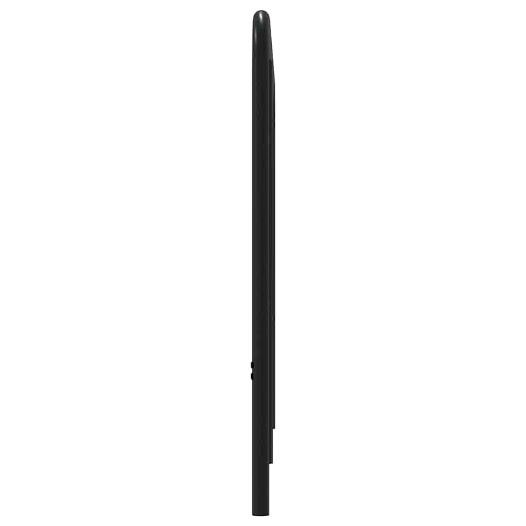 Vervangend hoofdbord 190 cm staal en bewerkt hout sonoma eikenkleurig is nu te koop bij PeponiXL, paradijselijk wonen!