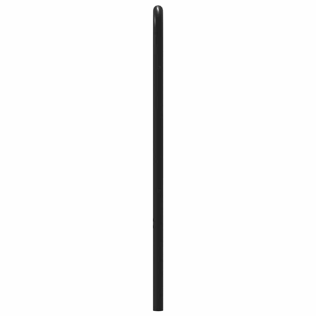 Vervangend hoofdbord 160 cm bewerkt hout en staal bruin eikenkleurig is nu te koop bij PeponiXL, paradijselijk wonen!