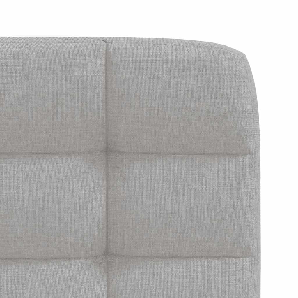 Eetkamerstoelen 4 st stof wolk grijs is nu te koop bij PeponiXL, paradijselijk wonen!