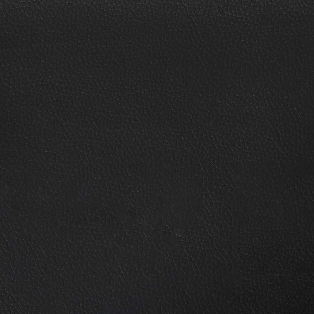 Eetkamerstoelen 4 st kunstleer zwart is nu te koop bij PeponiXL, paradijselijk wonen!