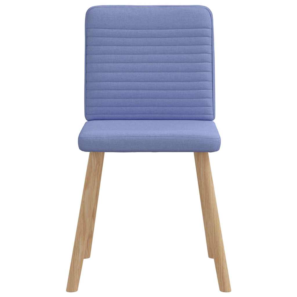 Eetkamerstoelen 4 st stof jeansblauw is nu te koop bij PeponiXL, paradijselijk wonen!