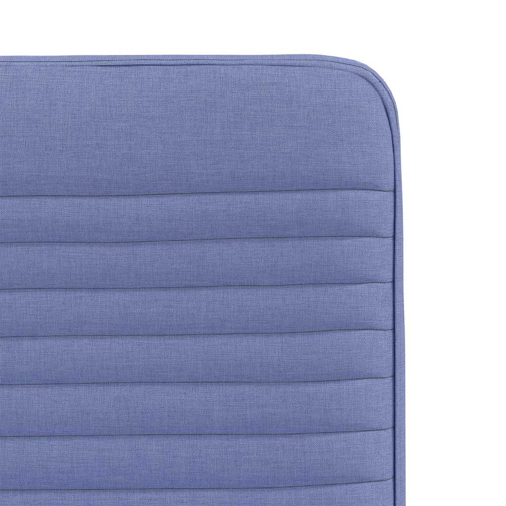 Eetkamerstoelen 4 st stof jeansblauw is nu te koop bij PeponiXL, paradijselijk wonen!
