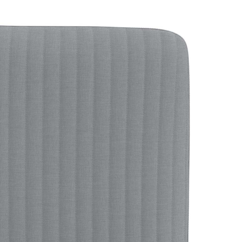 Eetkamerstoelen 4 st stof lichtgrijs is nu te koop bij PeponiXL, paradijselijk wonen!