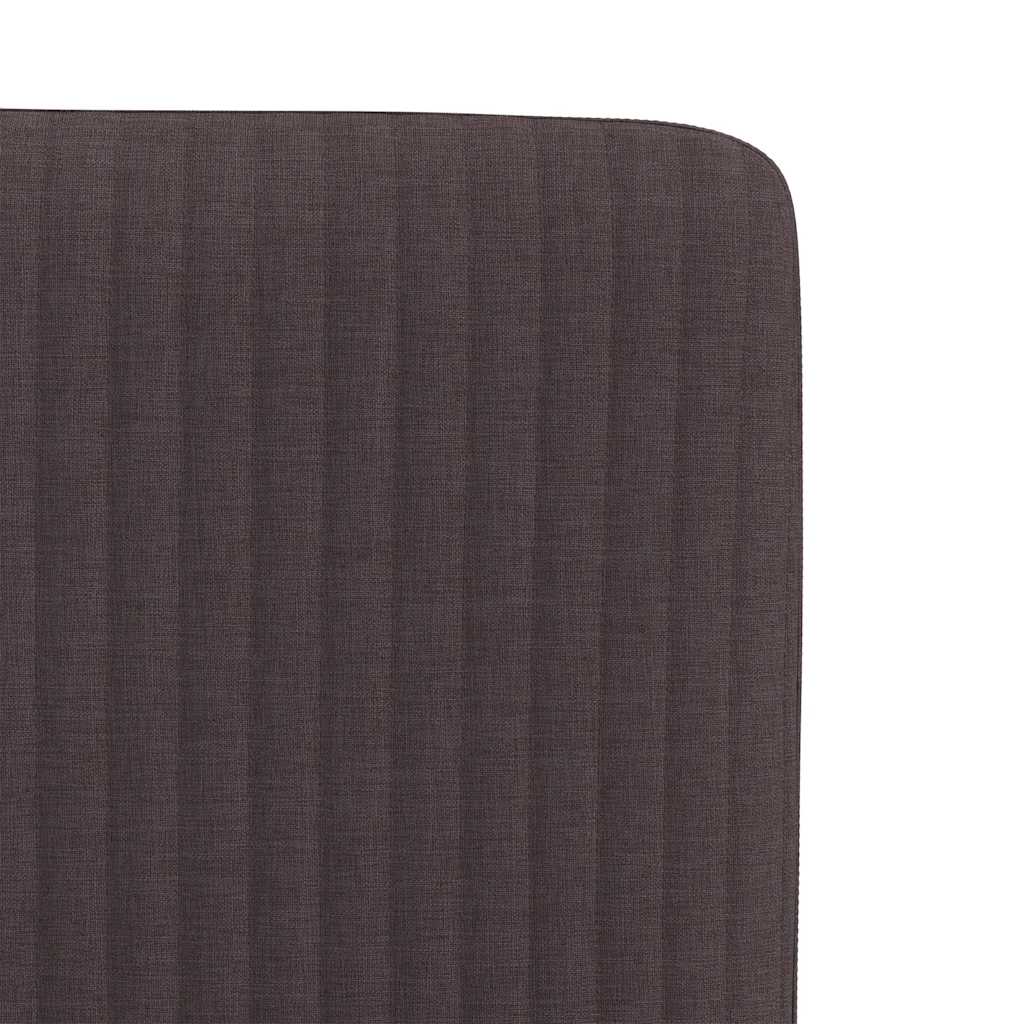 Eetkamerstoelen 4 st stof donkerbruin is nu te koop bij PeponiXL, paradijselijk wonen!