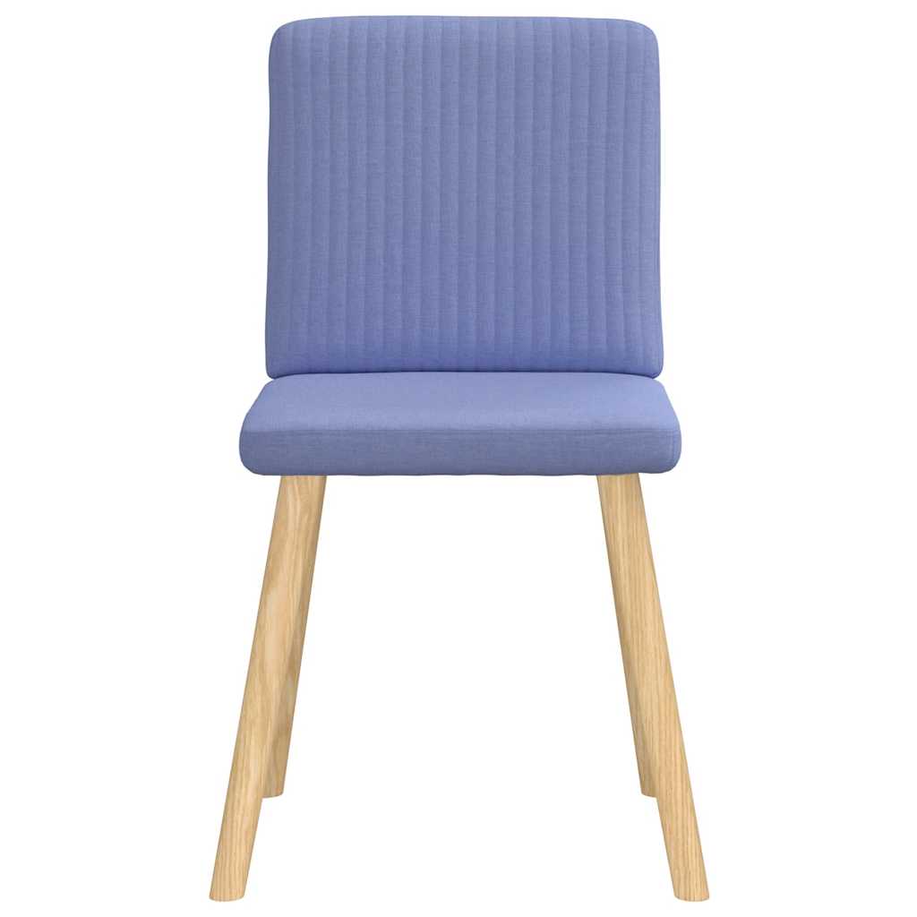 Eetkamerstoelen 4 st stof jeansblauw is nu te koop bij PeponiXL, paradijselijk wonen!