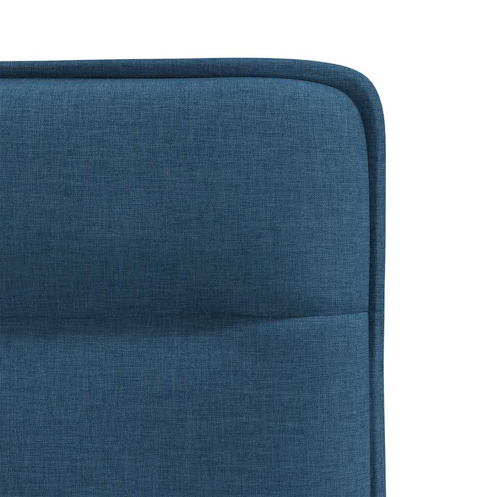 Eetkamerstoelen 4 st stof blauw is nu te koop bij PeponiXL, paradijselijk wonen!