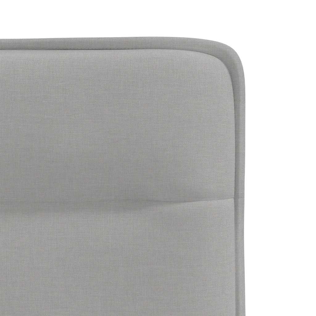 Eetkamerstoelen 4 st stof wolk grijs is nu te koop bij PeponiXL, paradijselijk wonen!