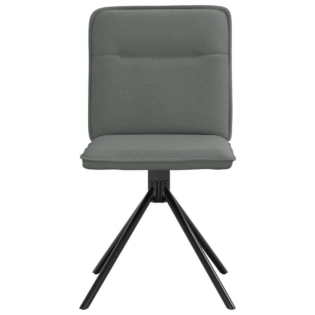 Eetkamerstoelen 4 st stof donkergrijs is nu te koop bij PeponiXL, paradijselijk wonen!