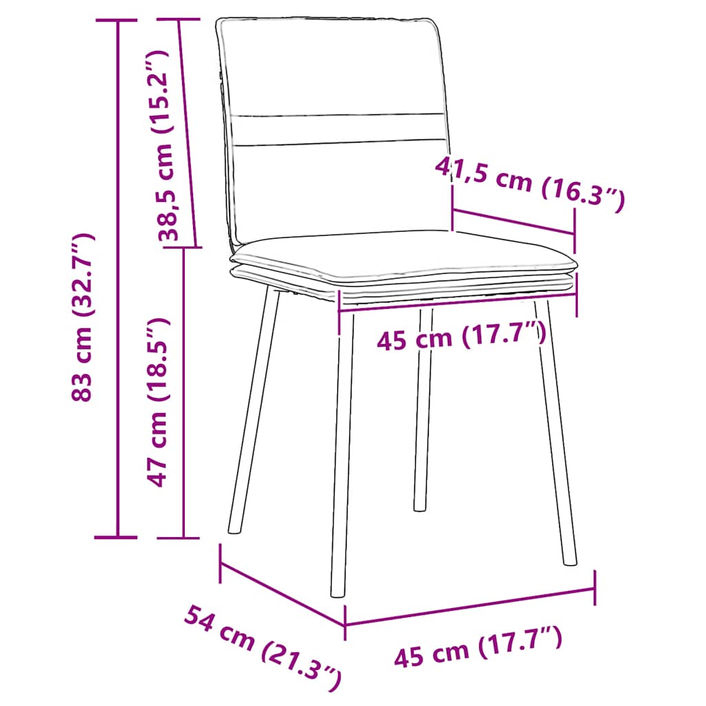 Eetkamerstoelen 4 st fluweel wijnrood is nu te koop bij PeponiXL, paradijselijk wonen!