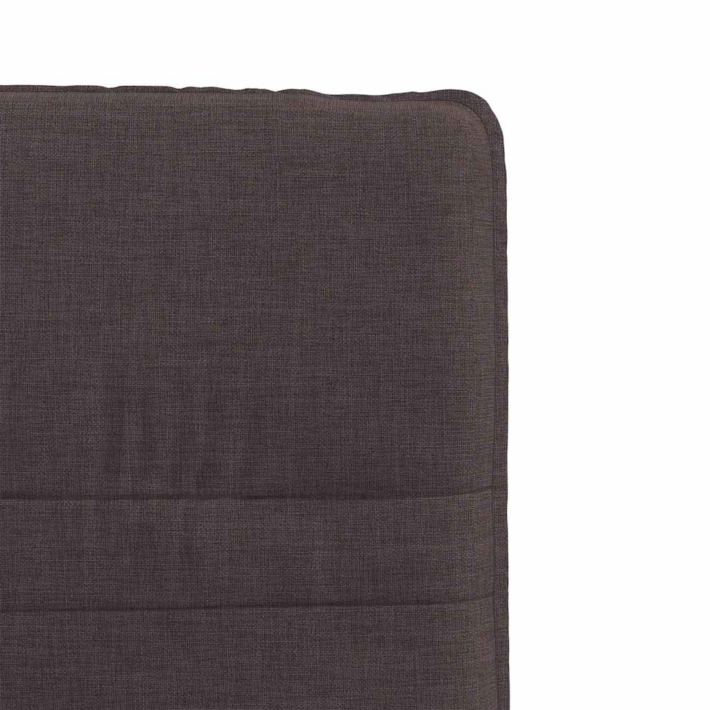 Eetkamerstoelen 4 st stof donkerbruin is nu te koop bij PeponiXL, paradijselijk wonen!