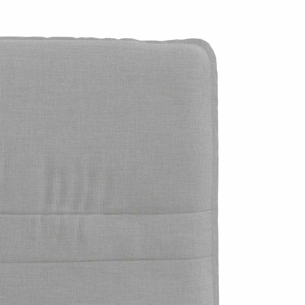 Eetkamerstoelen 4 st stof wolk grijs is nu te koop bij PeponiXL, paradijselijk wonen!