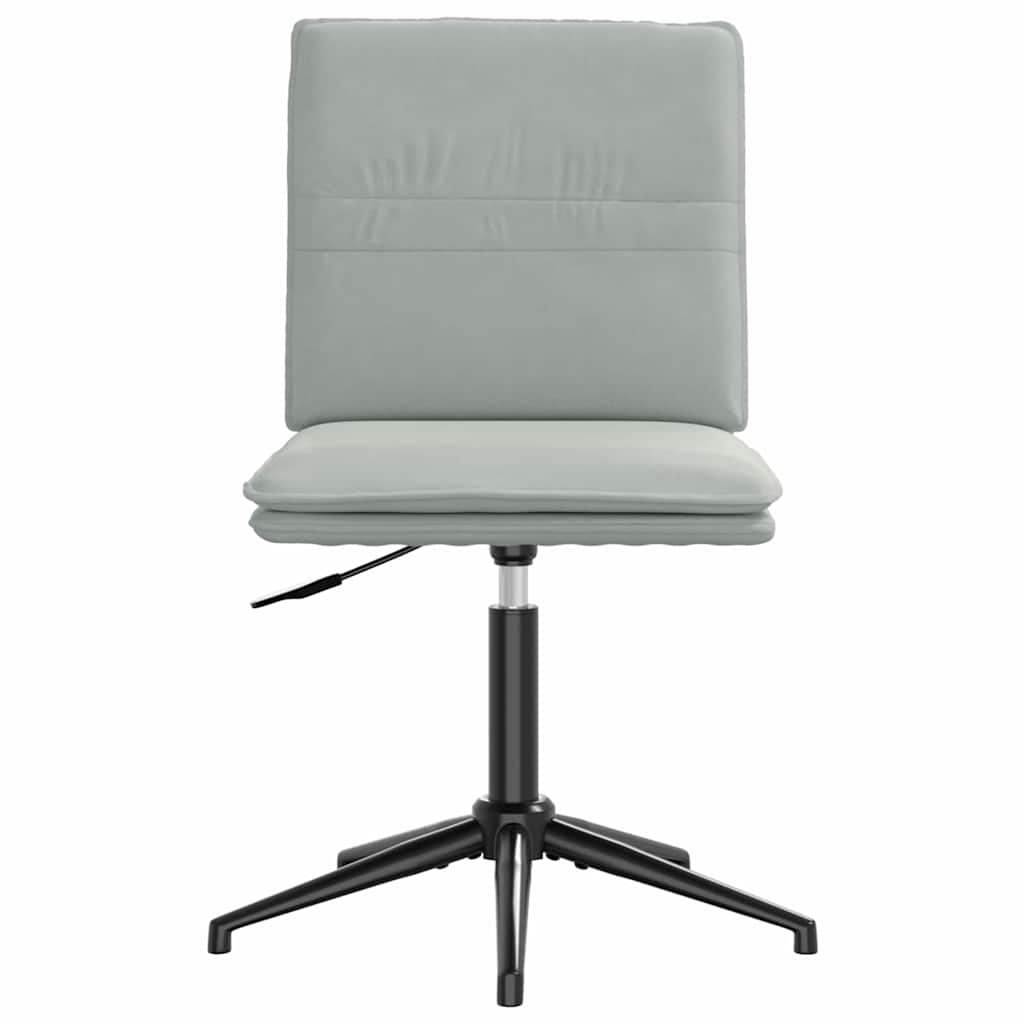 Eetkamerstoelen 2 st fluweel lichtgrijs is nu te koop bij PeponiXL, paradijselijk wonen!