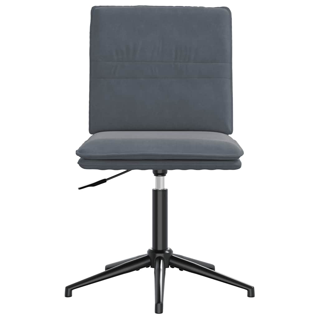 Eetkamerstoelen 2 st fluweel donkergrijs is nu te koop bij PeponiXL, paradijselijk wonen!