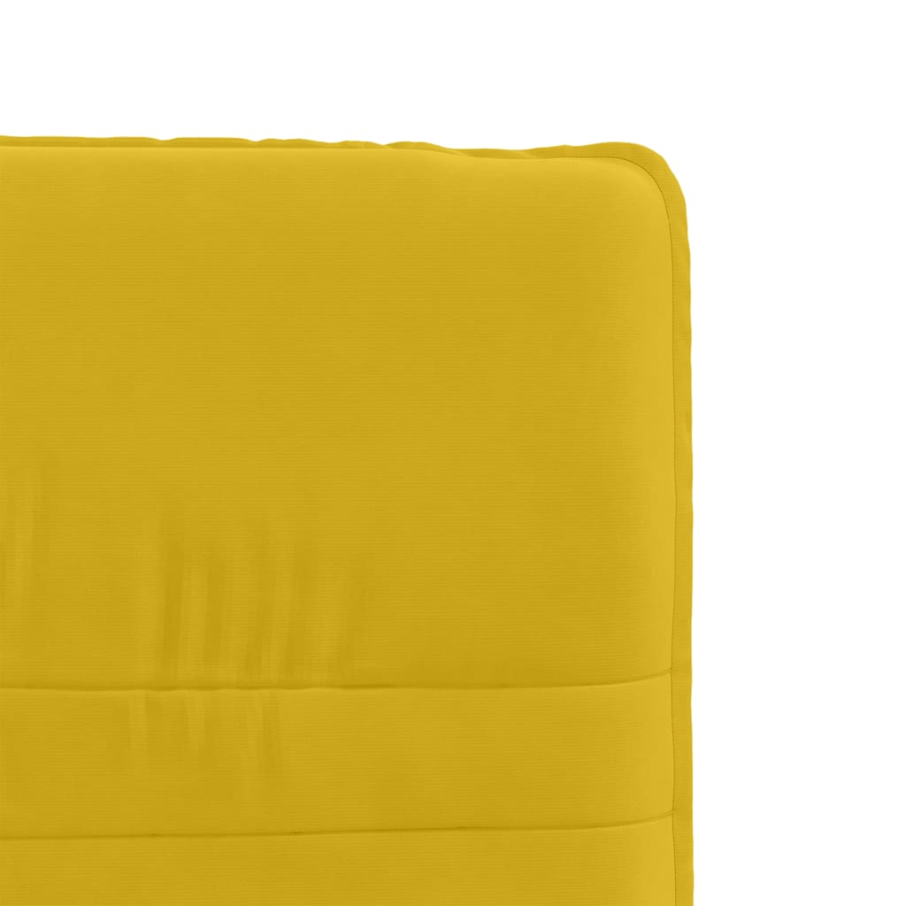 Eetkamerstoelen 2 st fluweel geel is nu te koop bij PeponiXL, paradijselijk wonen!