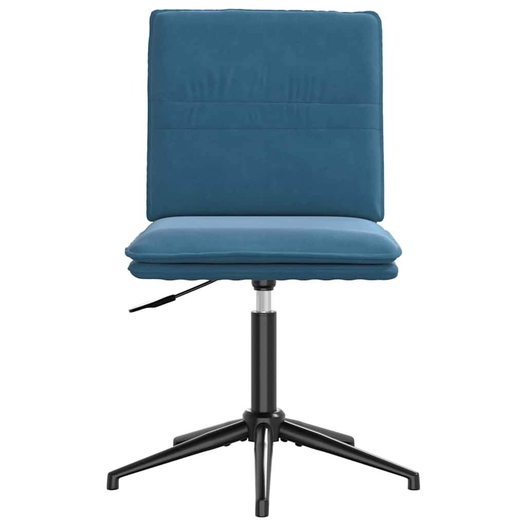 Eetkamerstoelen 2 st fluweel blauw is nu te koop bij PeponiXL, paradijselijk wonen!