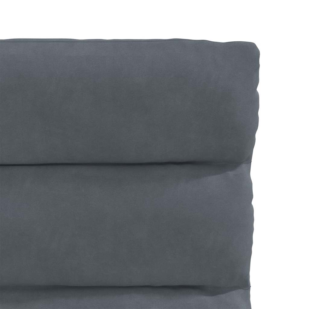 Eetkamerstoelen 4 st fluweel donkergrijs is nu te koop bij PeponiXL, paradijselijk wonen!