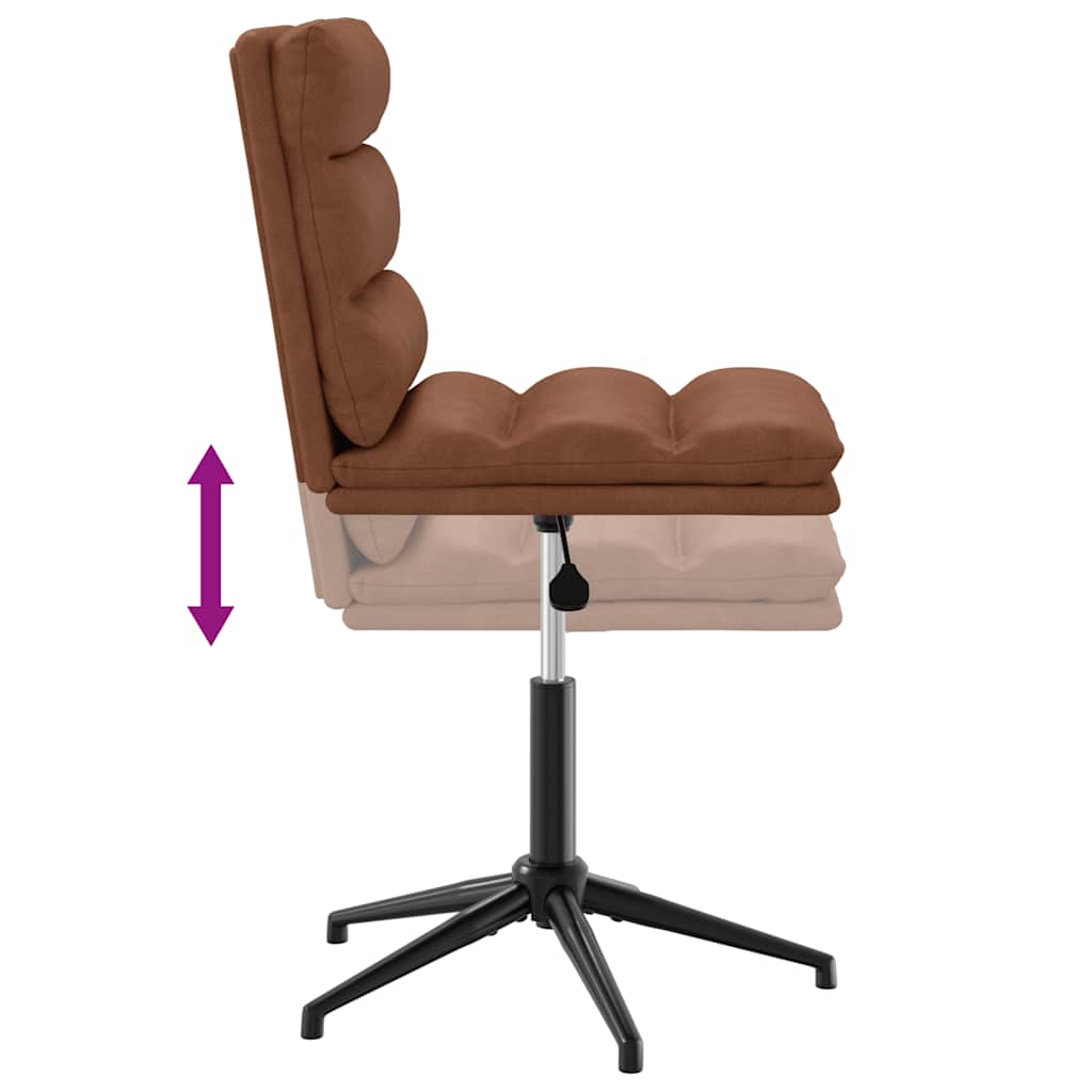 Eetkamerstoelen 2 st kunstleer bruin is nu te koop bij PeponiXL, paradijselijk wonen!
