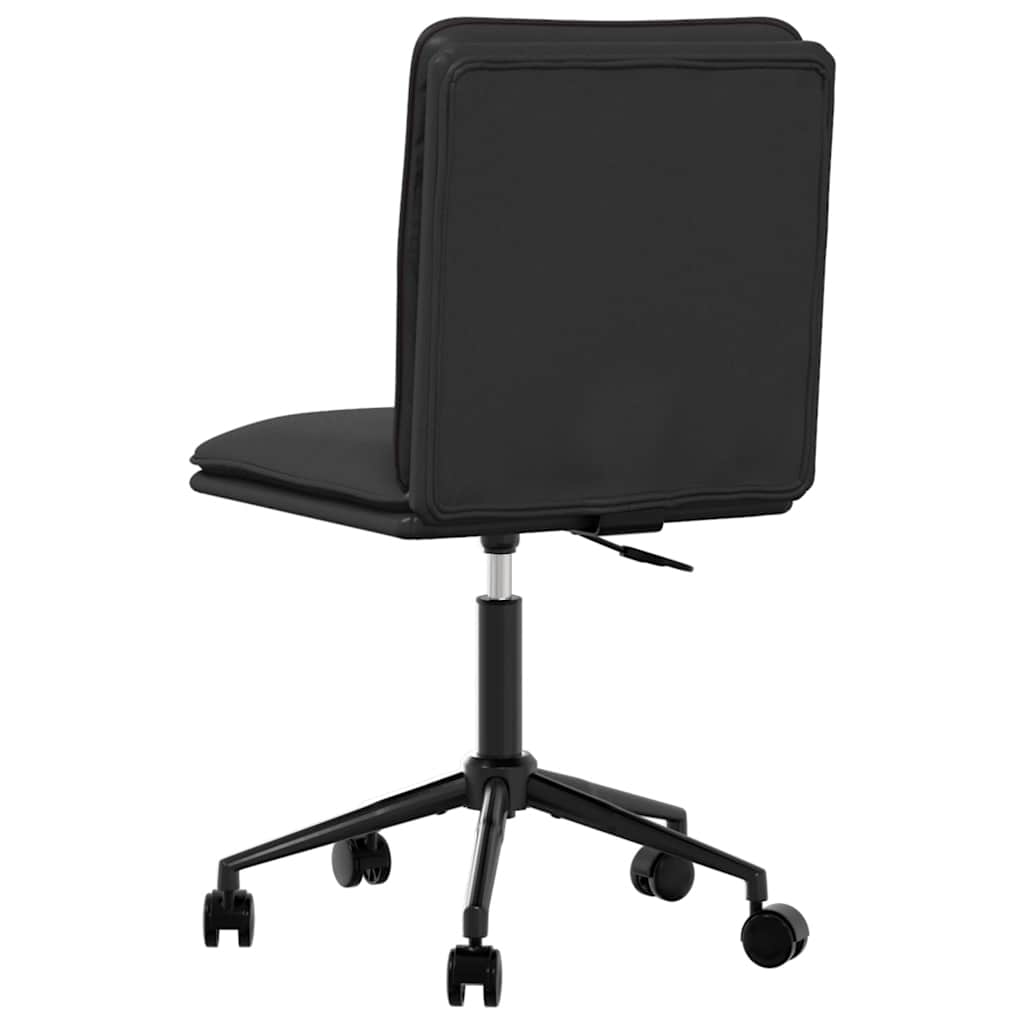 Eetkamerstoelen 2 st kunstleer zwart is nu te koop bij PeponiXL, paradijselijk wonen!