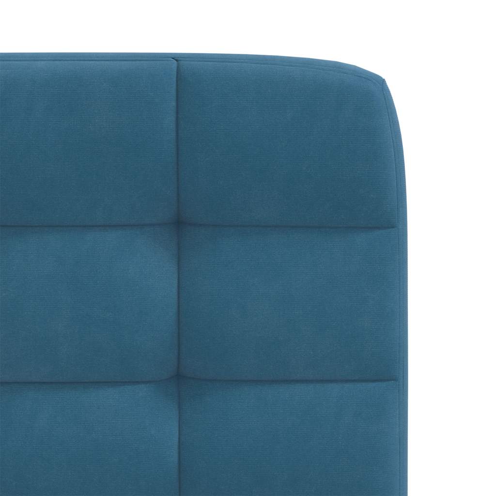 Eetkamerstoelen 6 st fluweel blauw is nu te koop bij PeponiXL, paradijselijk wonen!