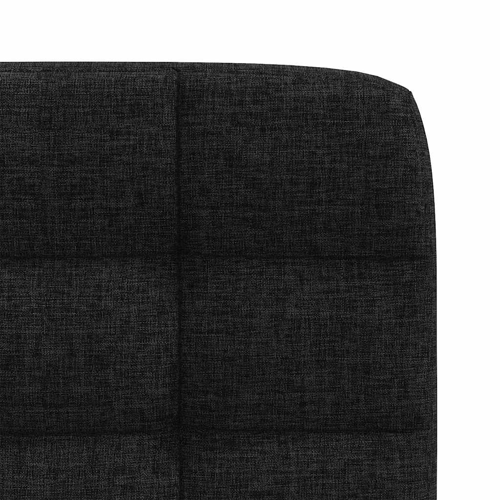 Eetkamerstoelen 6 st stof zwart is nu te koop bij PeponiXL, paradijselijk wonen!