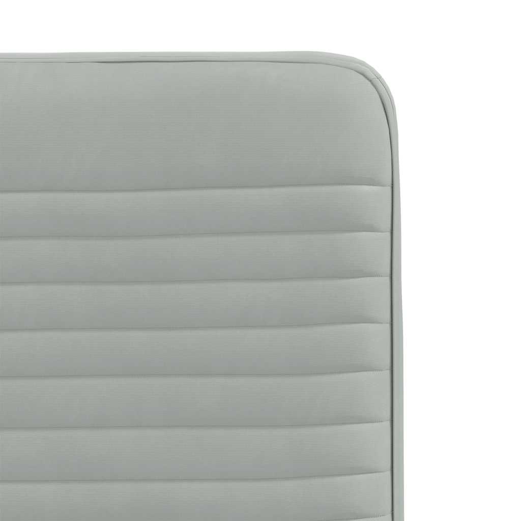 Eetkamerstoelen 6 st fluweel lichtgrijs is nu te koop bij PeponiXL, paradijselijk wonen!