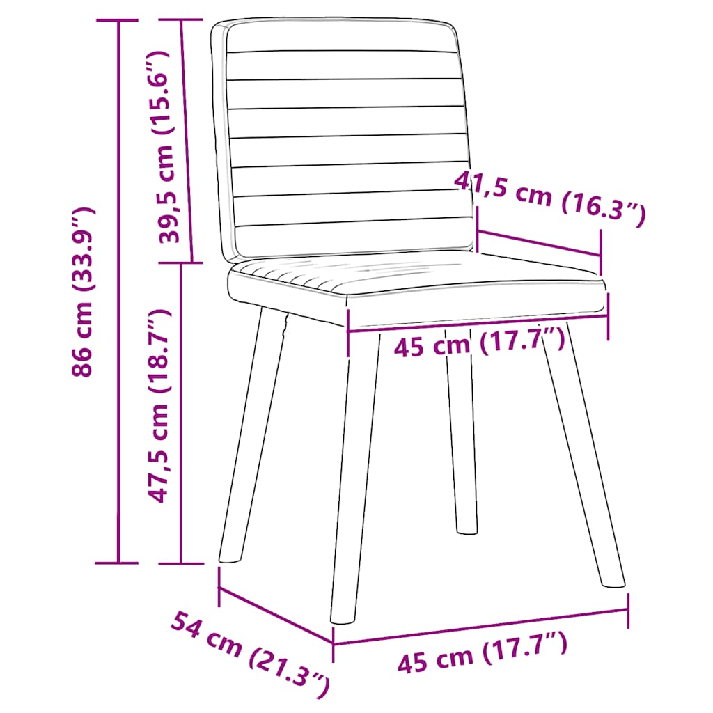 Eetkamerstoelen 6 st stof wolk grijs is nu te koop bij PeponiXL, paradijselijk wonen!