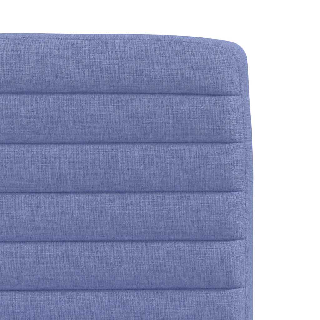 Eetkamerstoelen 6 st stof jeansblauw is nu te koop bij PeponiXL, paradijselijk wonen!