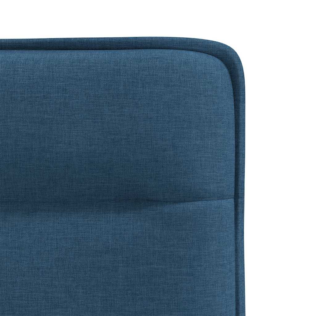 Eetkamerstoelen 6 st stof blauw is nu te koop bij PeponiXL, paradijselijk wonen!