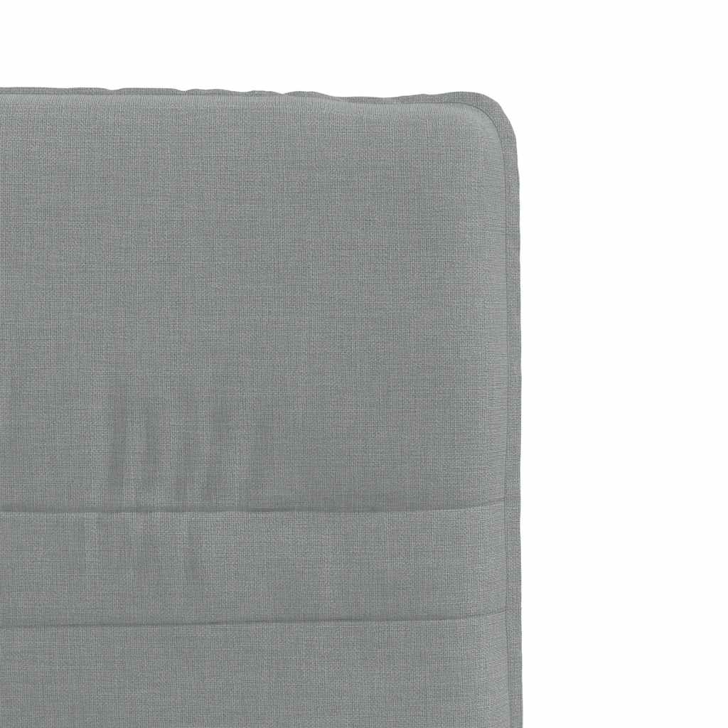 Eetkamerstoelen 6 st stof lichtgrijs is nu te koop bij PeponiXL, paradijselijk wonen!