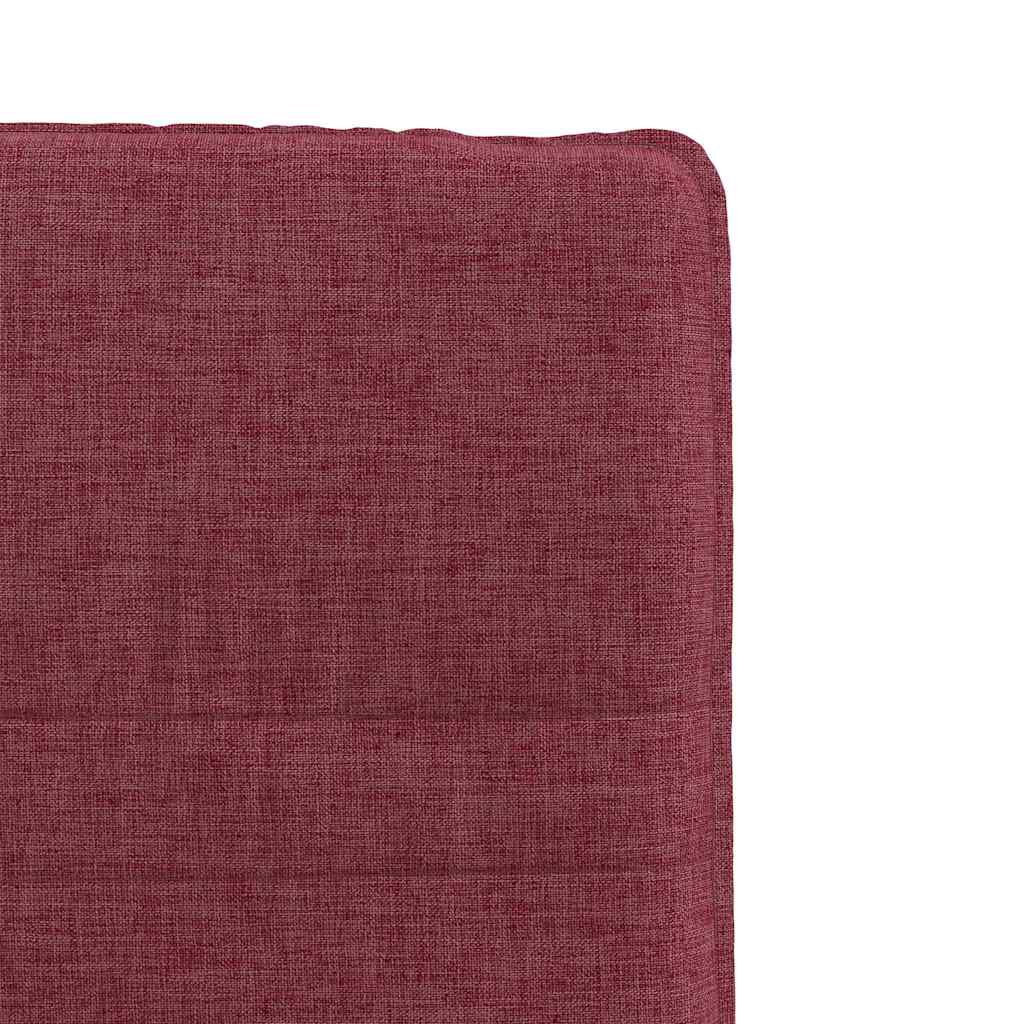 Eetkamerstoelen 6 st stof wijnrood is nu te koop bij PeponiXL, paradijselijk wonen!