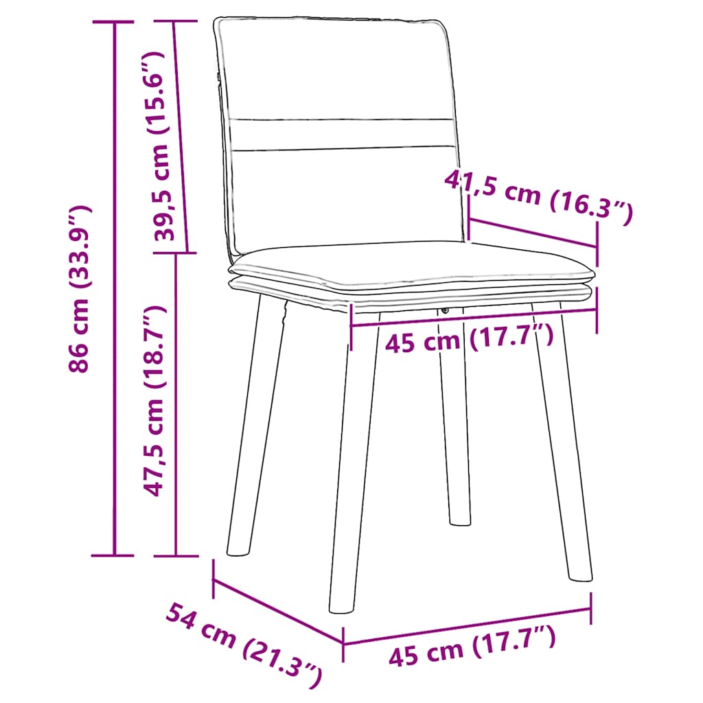 Eetkamerstoelen 6 st stof donkerbruin is nu te koop bij PeponiXL, paradijselijk wonen!