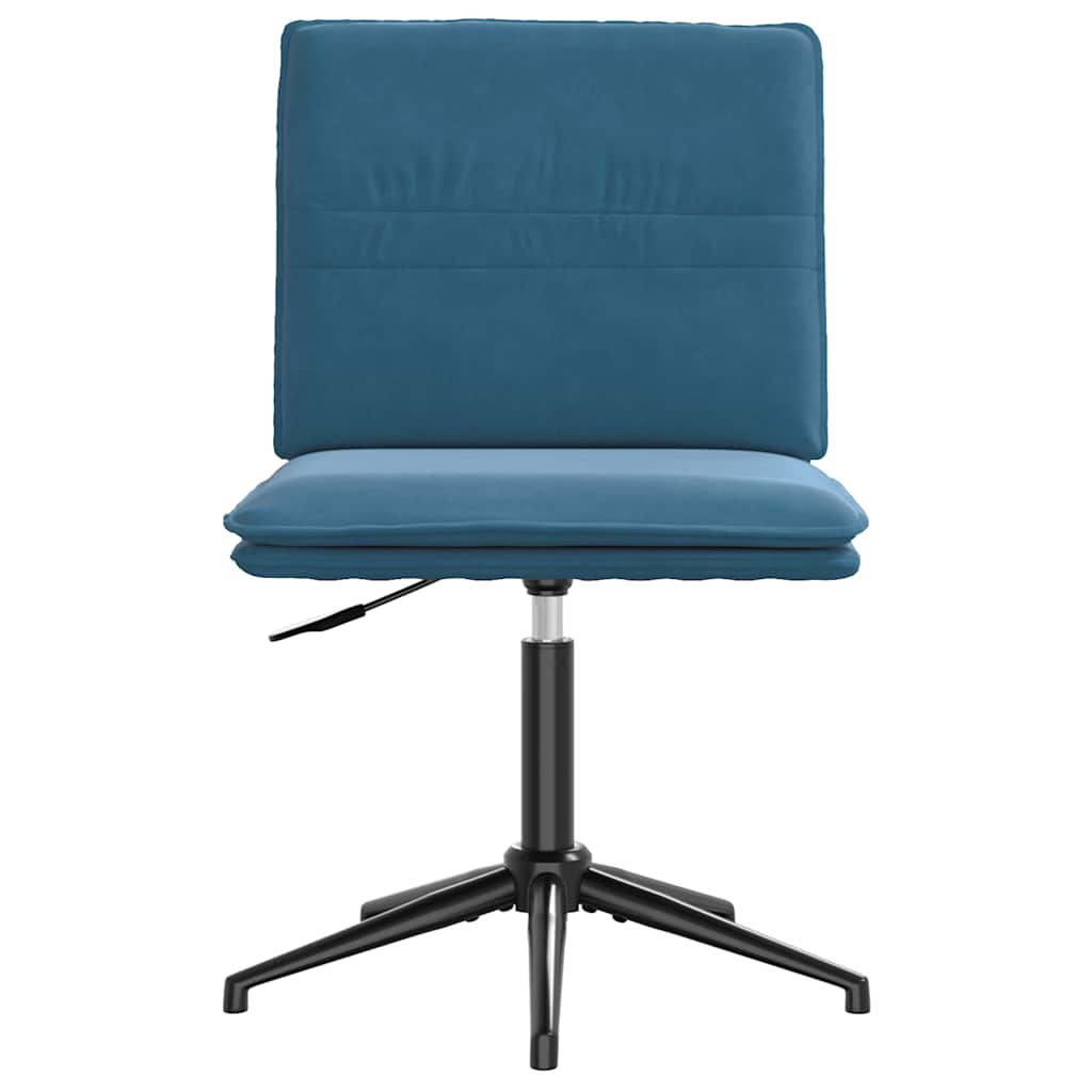 Eetkamerstoelen 4 st fluweel blauw is nu te koop bij PeponiXL, paradijselijk wonen!