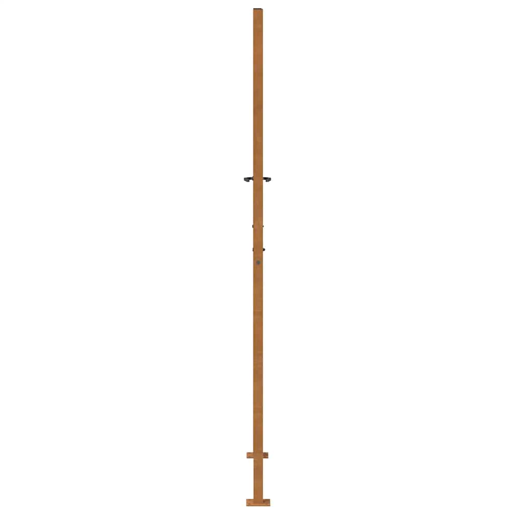 Poort met lichtontwerp 100x200 cm weervast staal is nu te koop bij PeponiXL, paradijselijk wonen!