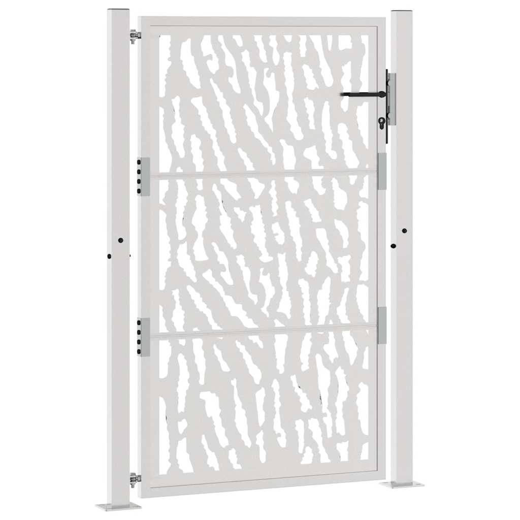 Poort met sporenontwerp 100x150 cm weervast staal is nu te koop bij PeponiXL, paradijselijk wonen!