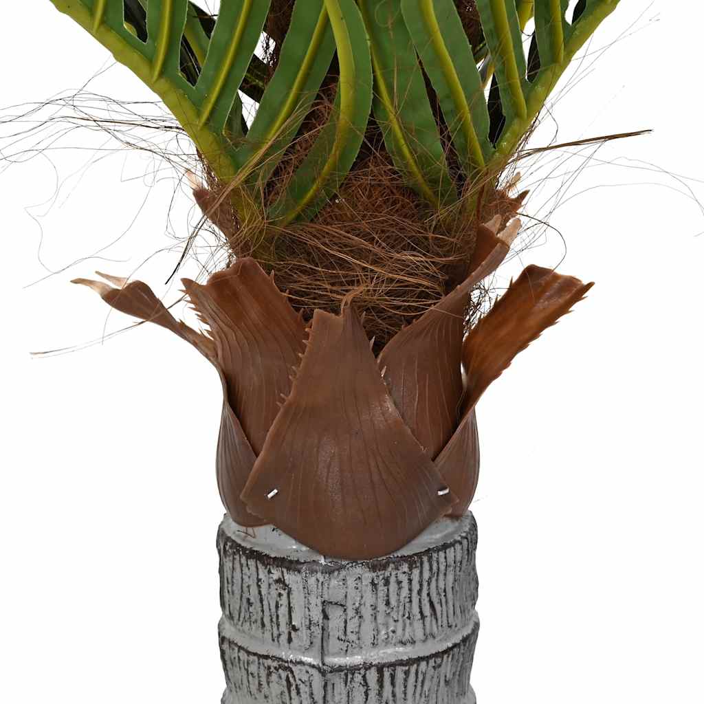Kunstpalmboom 6 bladeren 100 cm groen is nu te koop bij PeponiXL, paradijselijk wonen!