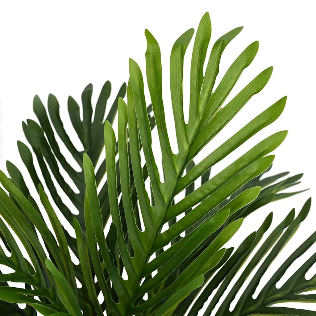 Kunstpalmplant 9 blaadjes 70 cm groen is nu te koop bij PeponiXL, paradijselijk wonen!