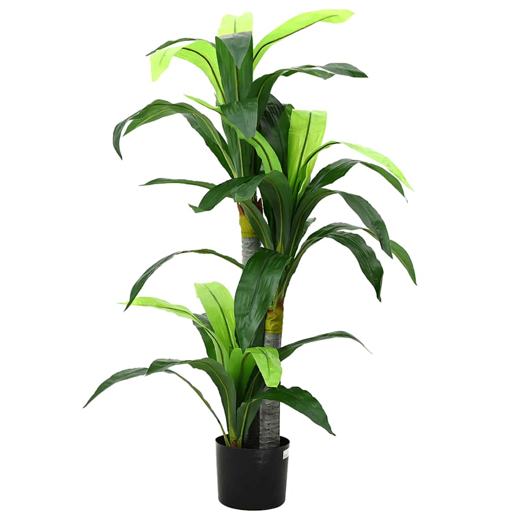 Kunstboom Dracaena 36 bladeren 120 cm groen is nu te koop bij PeponiXL, paradijselijk wonen!